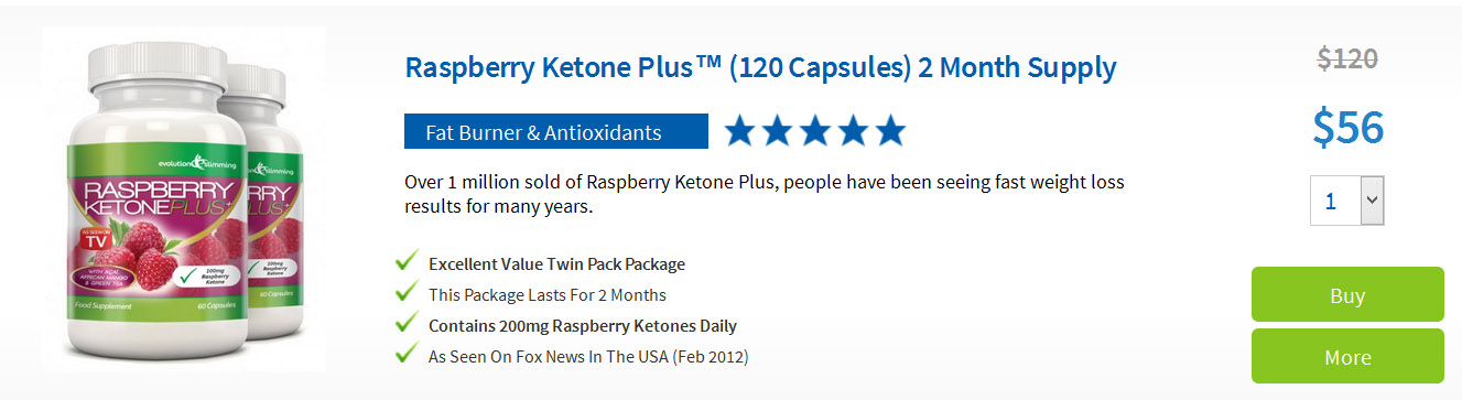 produk On es pot adquirir  Raspberry Ketone  càpsules per aprimar a Andorra