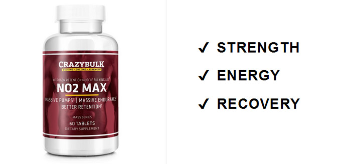 produk NO2-Max Supplement for Boost Workout og Massive Pumper